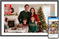 Digital Picture Frame by Large WiFi Digital Photo Frame, 15.6 inch