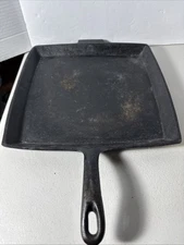 Birmingham Stove and Range BSR  Cast Iron Square Breakfast Griddle 11 BG USA