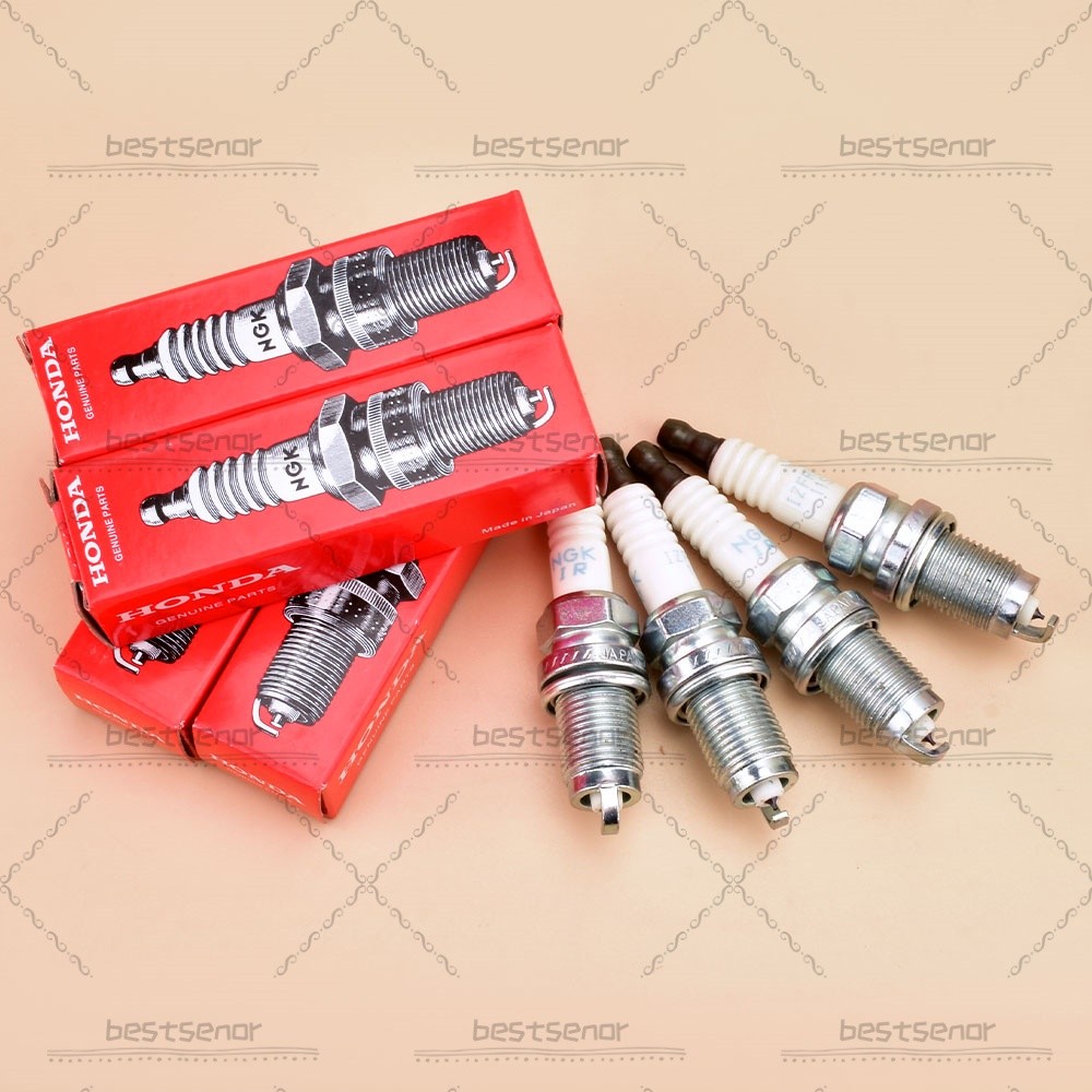 4PCS IRIDIUM Spark Plugs IZFR6K-11S 5266 9807B-561BW For 06-11 CIVIC 1.8L OEM