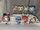 Funko Pop! Vinyl: DC Universe Holiday Themed Lot Of 9 Figures Christmas