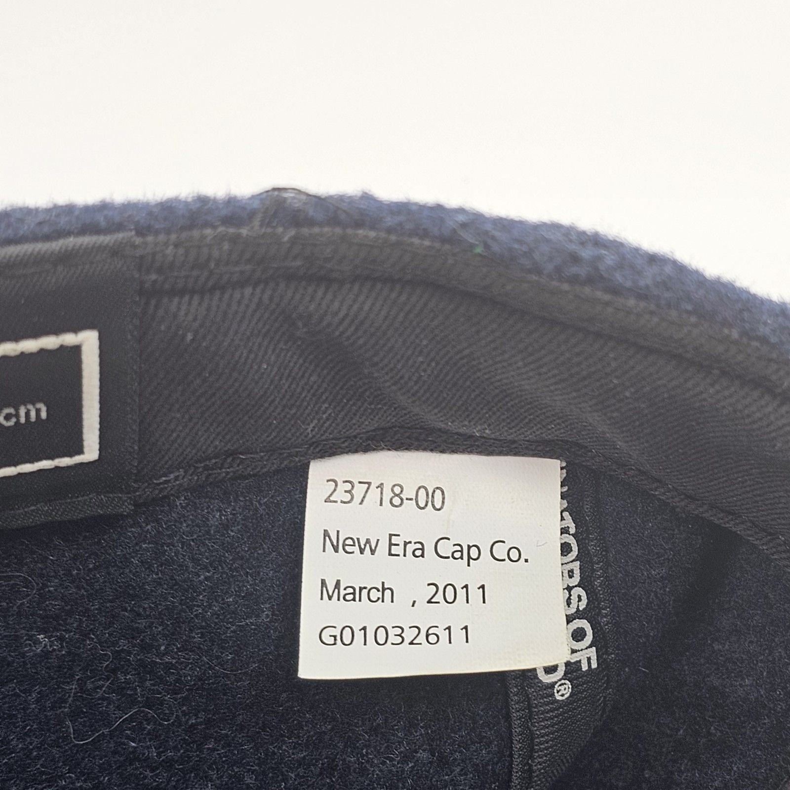 Vintage 90's Stüssy x New Era 59FIFTY fitted baseball cap image 10