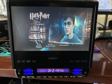 Clarion VRX755VD Single DIN DVD/CD Receiver w/Motorized Screen & Remote - TESTED