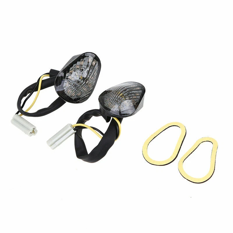 Светодиодные указатели поворота лампа дым подходит для Yamaha YZF R1 YZFR6 YZF-R6S - Изображение 2 из 4