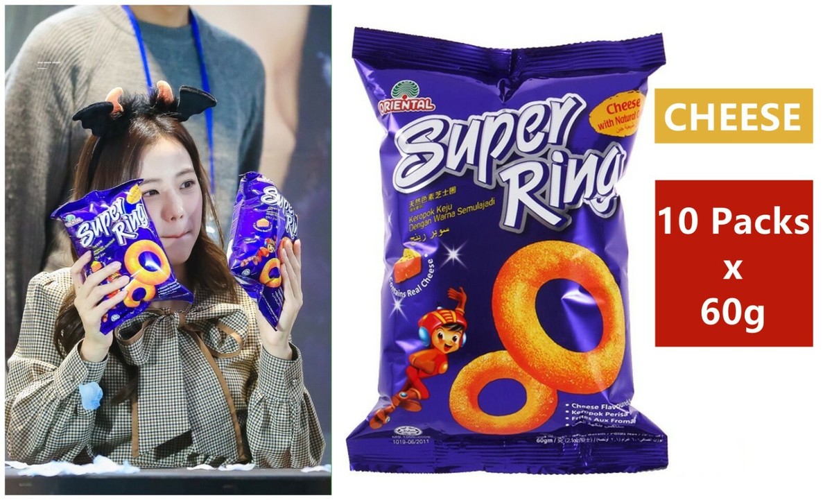 SUPER RING Cheese Flavored Snack Recommended by BLACKPINK 10