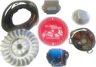 LAMBRETTA 12V ELECTRONIC IGNITION KIT LI, SX, TV NEW K2 STATOR SIL FREE LOOM