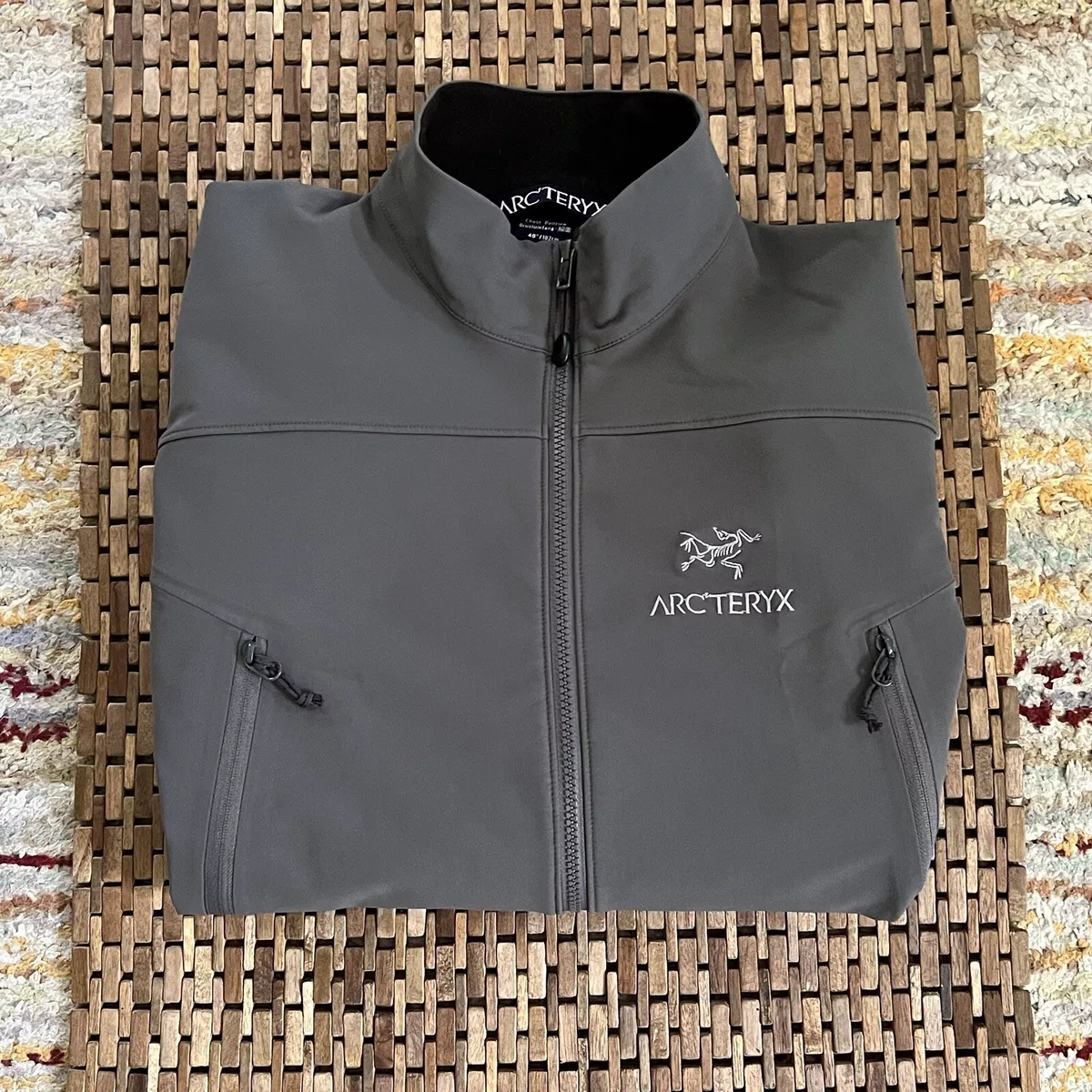 Arc'teryx Arcteryx Gamma LT Jacket Full Zip Soft Shell Grey Men's