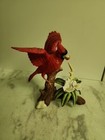 Vintage Royal Crown Cardinal  From Japan W Berry In Mouth 7" H X 6" W Beauty — photo 3