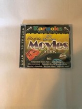 Karaoke CD CD G Karaoke: Hits Of The Movies The Hits 16 Songs