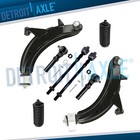 Front Lower Control Arms Inner Outer Tie Rod Boots for 2003-2005 Subaru Forester