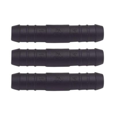 3 x YOU.S Schlauchverbinder Zwischenstück Länge 71 mm Ø 14x14 mm - Gerade Form