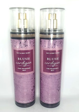 BATH AND BODY WORKS BLUSH CARDIGAN BODY MIST 8 FL OZ EACH 2