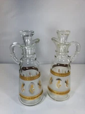 Mcm Glass Cruets Anchor Hocking