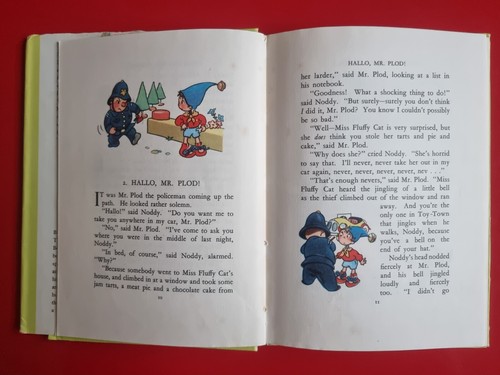 Vintage 1954 Enid Blyton Noddy book No. 8 ‘Noddy Gets Into Trouble’ - Picture 11 of 24