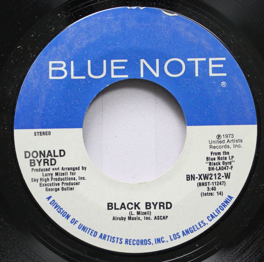 Jazz Unplayed 45 Donald Byrd - Slop Jar Blues / Black Byrd