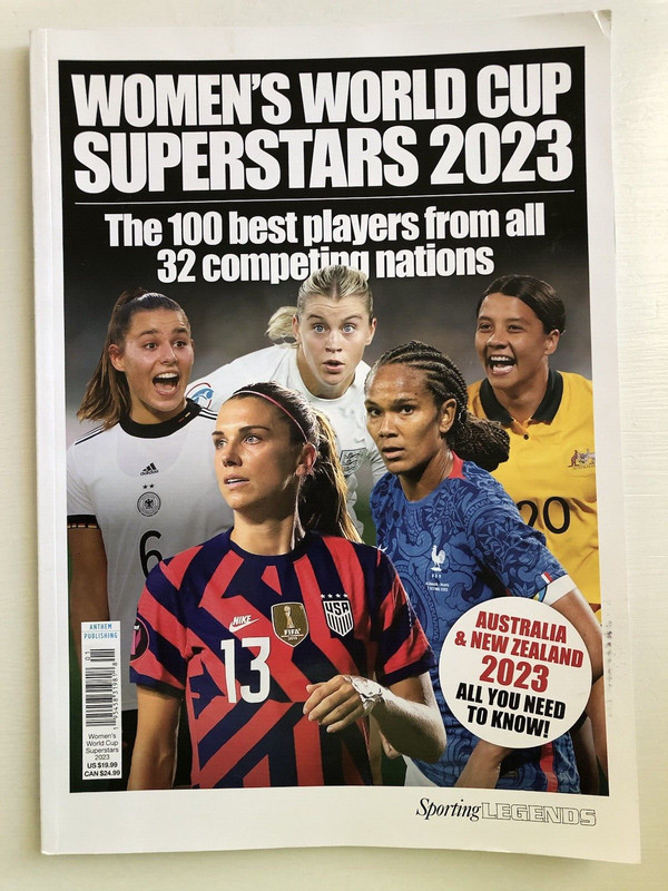 Women's World Cup Soccer Fussball Superstars 2023 Sport 100 Best Female Players 