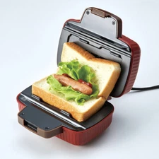 RECOLTE Press Non-stick Sandwich Maker Mini RPS-3 Bread Corn dog Cooker Toast