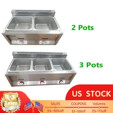 12/18L Commercial Propane Deep Fryer Countertop Gas Fryer 2/3 Well LPG Gas Fryer