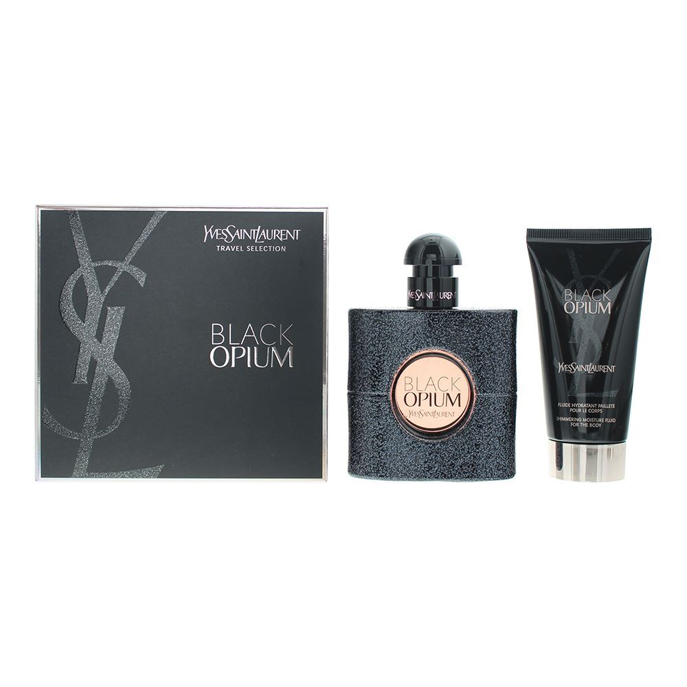 Yves Saint Laurent Black Opium セット Yves Saint Laurent Black Opium 2 Piece Gift Set: EDP 50ml - Body
