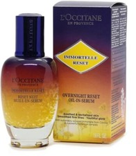 L'Occitane IMMORTELLE RESET Overnight Reset Oil In Serum Treatment 1.6 oz SEALED
