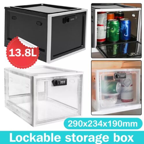 Lockable Storage Box Childproof Safe Box Safe Medicine Lock Box Timed Lock Box - Picture 9 of 11