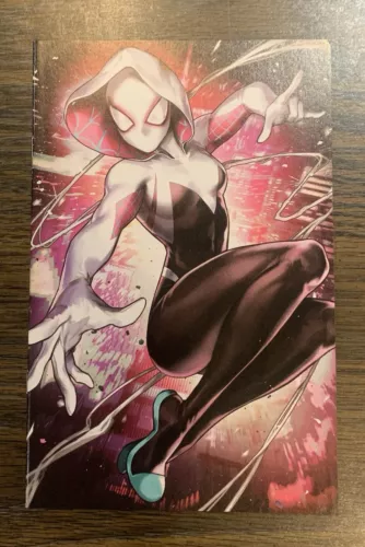 Spider-Gwen: Ghost Spider #1 Battle Lines Virgin Variant Marvel 2018