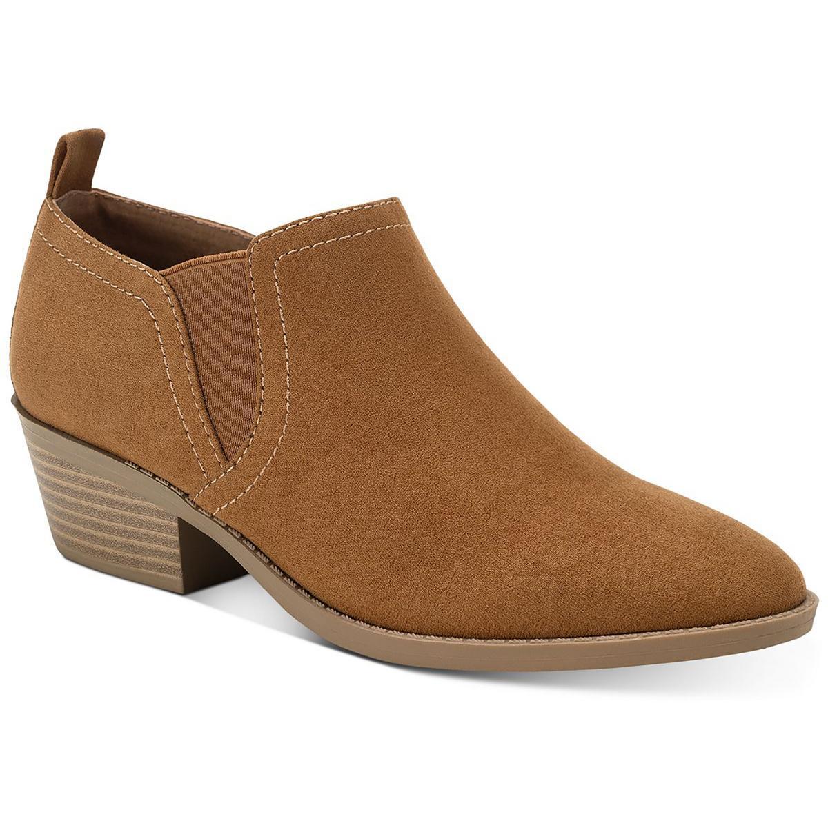 Style & Co. Женские коричневые туфли Raniaa на блочном каблуке 6,5 см (B,M) BHFO 1129