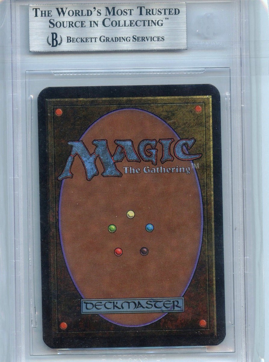 MTG Underground Sea サインド Underground Sea Beta PLD Land Rare SIGNED MAGIC MTG CARD (ID