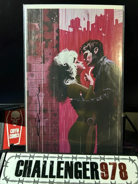 Rogue & Gambit #3 Jeff Dekal SIGNED VIRGIN w/ COA