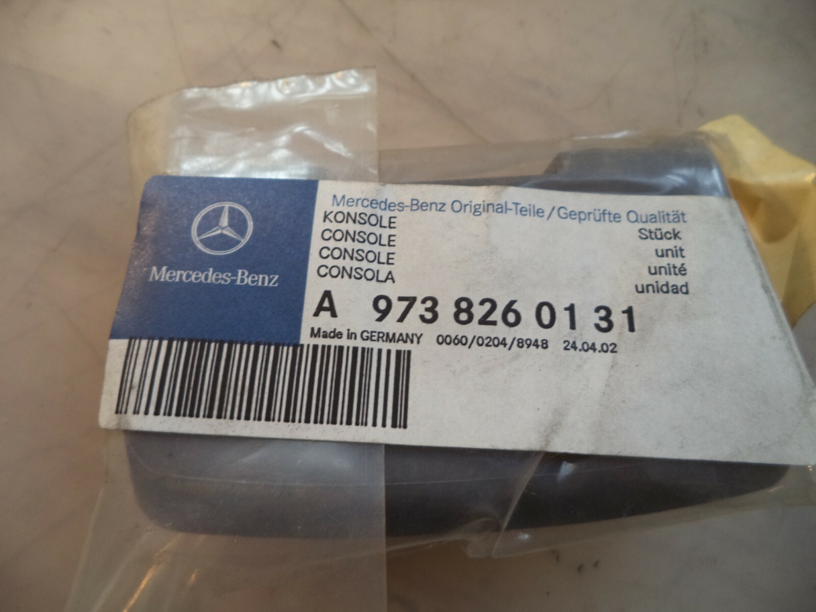 MERCEDES Konsole A9738260131 6041 online kaufen | eBay 