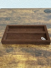 Drexel Esperanto Jewlery Tray Felt Valet Sliding Dresser Drawer Organizer MCM