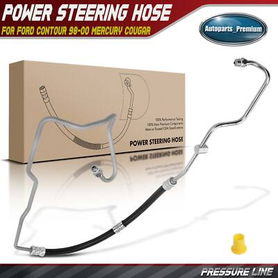 #ad Power Steering Pressure Line Hose Assembly for Ford Contour 98 00 Mercury Cougar $57.98