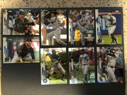 2020 TOPPS CHROME BASEBALL CARD BASE 101-200 RC'S YOU CHOOSE MLB CARDS FREE SHIP