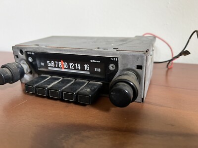 Vintage 50's - 70's 1st Generation Clarion AM/FM Car Radio RF-1421