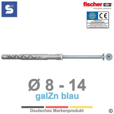 fischer Langschaftdübel SXRL-T Senk. | Rahmendübel Fassadendübel/alle Baustoffe