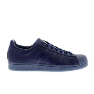 adidas dark blue trainers