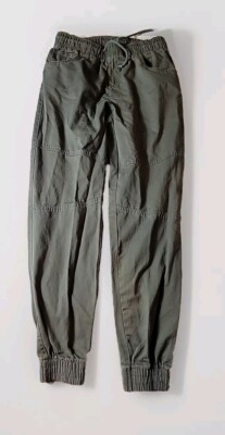 #ad ROK Military Issue Green COTTON CARGO PANTS Size Medium $6.40