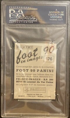 Carte George Weah AS Monaco - Onze Mondial - 1989 - Rookie - Rare