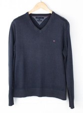 Tommy Hilfiger Men's Pima Cotton 8 Cashmere Knit Sweater Size L