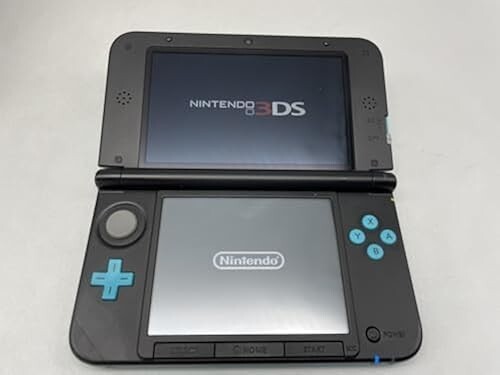Nintendo 3DS LL XL Console Turquoise × Black Limited Color Ver