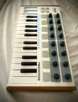 pyle pmidikpd 50.5 midi keyboard system and digital usb contriller interface