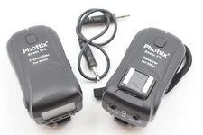 Phottix Strato TTL Flash Trigger Transmitter/Receiver Combo Nikon Used EXC