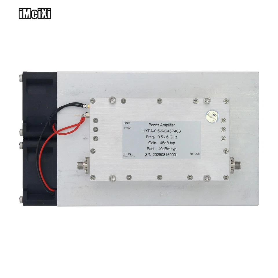 RF Microwave Wideband Power Amplifier 45dB 10W Output with SMA Female Connector - Image 4 of 4