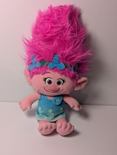 DREAMWORKS 2016 POPPY PINK 18" TROLL PLUSH STUFFED TOY TROLLS MOVIE 20" B