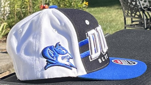Duke Blue Devils Snapback Cap NCAA Zephyr Embroidered Wool Blend Flat Bill Hat - Picture 2 of 19