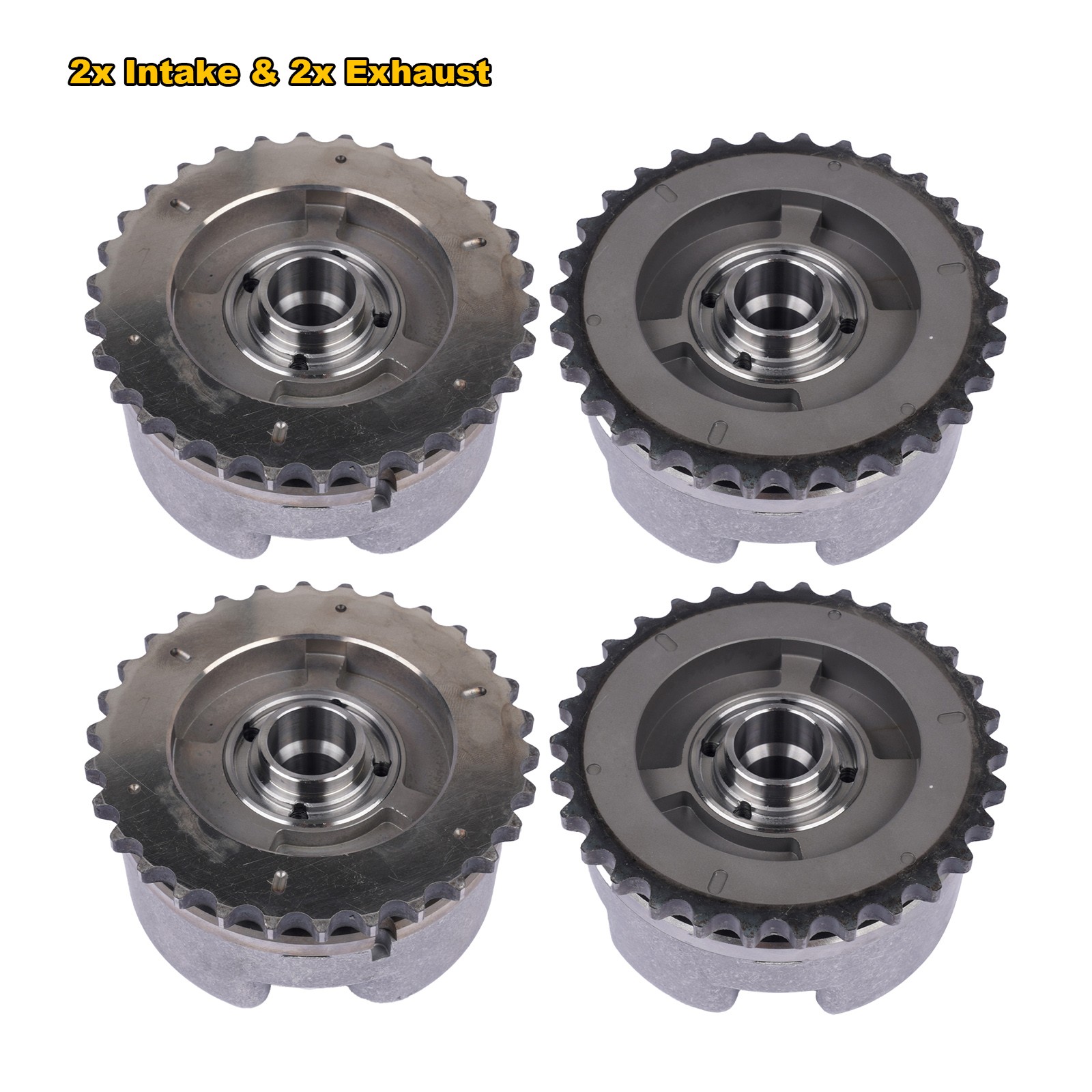 4pcs Camshaft Adjusters For Audi A4 Q5 A6 3.2 FSI R8 4.2L 06e109083m 06e109084m