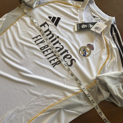 adidas Real Madrid 25/26 Home Jersey VALVERDE #8 Long Sleeve