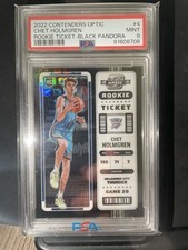 2022-23 Contenders Optic - CHET HOLMGREN - Black Pandora Prizm RC Case Hit SSP