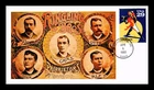 DR JIM STAMPS US COVER CIRCUS RINGMASTER FDC RINGLING BROS PASTED ON CACHET