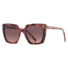 Prada Brown Gradient Butterfly Ladies Sunglasses PR 23ZS 18N50C 54