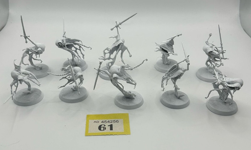 Warhammer AoS - Nighthaunt - 10x Bladegheist Revenants - Primed